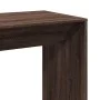 Mesa alta de bar madera ingeniería marrón roble 102x50x103,5 cm by , Kitchen and dining tables - Ref: Foro24-854433, Price: 8...