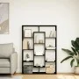 Estantería de madera de ingeniería negra 80x31x169 cm de , Librerías y estanterías - Ref: Foro24-3310299, Precio: 93,79 €, De...