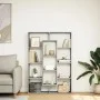 Estantería madera de ingeniería gris Sonoma 102x29x143 cm de , Librerías y estanterías - Ref: Foro24-3310303, Precio: 89,62 €...