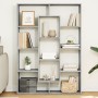 Estantería de madera de ingeniería gris hormigón 102x29x143 cm de , Librerías y estanterías - Ref: Foro24-3310301, Precio: 99...