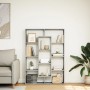 Estantería de madera de ingeniería gris hormigón 102x29x143 cm by , Bookcases and shelves - Ref: Foro24-3310301, Price: 96,30...