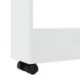 Carro de almacenaje estrecho 3 niveles madera ingeniería blanco by , Kitchen and dining carts - Ref: Foro24-855241, Price: 52...