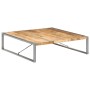 Rough mango wood coffee table 140x140x40 cm by vidaXL, Coffee table - Ref: Foro24-321579, Price: 340,16 €, Discount: %