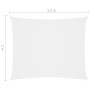 Rechteckige Segelmarkise Oxford-Stoff weiß 2x3,5 m von vidaXL, Sonnenschirme - Ref: Foro24-135256, Preis: 29,56 €, Rabatt: %