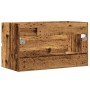 Mueble de lavabo madera ingeniería envejecida 90x38,5x45 cm by , Bathroom furniture - Ref: Foro24-856249, Price: 62,52 €, Dis...