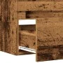 Mueble de lavabo madera ingeniería envejecida 90x38,5x45 cm by , Bathroom furniture - Ref: Foro24-856249, Price: 61,59 €, Dis...