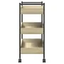 Carrito de cocina madera de ingeniería roble Sonoma 50x30x70 cm by , Kitchen and dining carts - Ref: Foro24-858314, Price: 57...