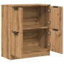 Aparador de madera de ingeniería roble artisan 60x30x70 cm by , Sideboards - Ref: Foro24-856841, Price: 72,64 €, Discount: %
