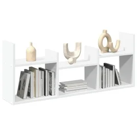 Wandschrank aus weißem Ingenieurholz 100x18x40 cm von , Regale und Regale - Ref: Foro24-854796, Preis: 31,75 €, Rabatt: %