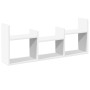 Armario de pared madera de ingeniería blanco 100x18x40 cm by , Shelves and shelves - Ref: Foro24-854796, Price: 32,27 €, Disc...