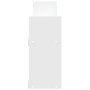 Armario de pared madera de ingeniería blanco 100x18x40 cm by , Shelves and shelves - Ref: Foro24-854796, Price: 32,27 €, Disc...