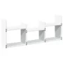 Armario de pared madera de ingeniería blanco 100x18x40 cm by , Shelves and shelves - Ref: Foro24-854796, Price: 31,75 €, Disc...