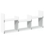 Armario de pared madera de ingeniería blanco 100x18x40 cm by , Shelves and shelves - Ref: Foro24-854796, Price: 32,27 €, Disc...