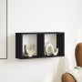 Armario de pared madera de ingeniería negro 60x16x30 cm by , Shelves and shelves - Ref: Foro24-854878, Price: 23,46 €, Discou...