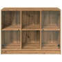 Ingenieurholz-Sideboard Eiche Artiasian 102x37x75,5 cm von , Sideboards - Ref: Foro24-3318725, Preis: 133,74 €, Rabatt: %