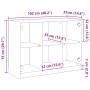Ingenieurholz-Sideboard Eiche Artiasian 102x37x75,5 cm von , Sideboards - Ref: Foro24-3318725, Preis: 133,74 €, Rabatt: %