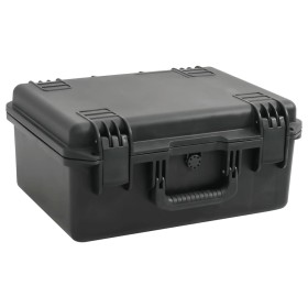 Schwarzer PP-Flugkoffer 49x38x23 cm von , Kamerataschen und -koffer - Ref: Foro24-4007249, Preis: 90,04 €, Rabatt: %