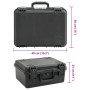Maletín portátil de vuelo PP negro 49x38x23 cm by , Camera bags and cases - Ref: Foro24-4007249, Price: 90,04 €, Discount: %