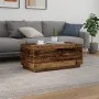 Mittelaltertisch mit LED-Lichtern, 90x50x40 cm, aus gealtertem Holz. von , Couchtisch - Ref: Foro24-857722, Preis: 85,28 €, R...