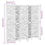 Biombo separador de 5 paneles madera maciza Paulownia negro by , Room dividers - Ref: Foro24-358758, Price: 138,04 €, Discoun...