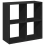Librería divisora madera de ingeniería negra 69,5x29x69,5 cm by , Bookcases and shelves - Ref: Foro24-858004, Price: 45,53 €,...