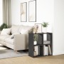 Schwarzes Regal aus Spanplatte, 69,5x29x69,5 cm. von , Bücherregale und Regale - Ref: Foro24-858004, Preis: 49,50 €, Rabatt: %