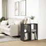 Schwarzes Regal aus Spanplatte, 69,5x29x69,5 cm. von , Bücherregale und Regale - Ref: Foro24-858004, Preis: 45,53 €, Rabatt: %