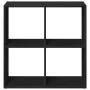 Librería divisora madera de ingeniería negra 69,5x29x69,5 cm by , Bookcases and shelves - Ref: Foro24-858004, Price: 45,53 €,...