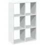 Librería divisora madera ingeniería blanco 69,5x29x103,5 cm by , Bookcases and shelves - Ref: Foro24-858012, Price: 55,35 €, ...