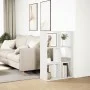 Librería divisora madera ingeniería blanco 69,5x29x103,5 cm by , Bookcases and shelves - Ref: Foro24-858012, Price: 55,35 €, ...