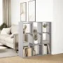 Librería divisor madera ingeniería gris Sonoma 102x29x103,5 cm by , Bookcases and shelves - Ref: Foro24-858044, Price: 77,20 ...