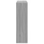 Librería divisor madera ingeniería gris Sonoma 102x29x103,5 cm by , Bookcases and shelves - Ref: Foro24-858044, Price: 77,20 ...