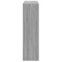 Librería divisor madera ingeniería gris Sonoma 102x29x103,5 cm de , Librerías y estanterías - Ref: Foro24-858044, Precio: 78,...