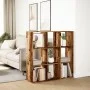Librería divisora madera ingeniería envejecida 102x29x103,5 cm by , Bookcases and shelves - Ref: Foro24-858046, Price: 86,53 ...