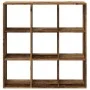 Librería divisora madera ingeniería envejecida 102x29x103,5 cm by , Bookcases and shelves - Ref: Foro24-858046, Price: 86,53 ...