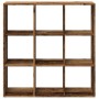 Librería divisora madera ingeniería envejecida 102x29x103,5 cm by , Bookcases and shelves - Ref: Foro24-858046, Price: 88,17 ...