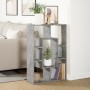 Estantería de madera de ingeniería gris hormigón 63x20x90 cm von , Bücherregale und Regale - Ref: Foro24-858141, Preis: 43,62...