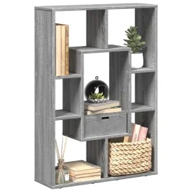 Estantería de madera de ingeniería gris Sonoma 63x20x90 cm von , Bücherregale und Regale - Ref: Foro24-858143, Preis: 41,37 €...