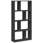 Estantería de madera de ingeniería negra 60x20x120 cm de , Librerías y estanterías - Ref: Foro24-858148, Precio: 58,87 €, Des...