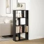 Estantería de madera de ingeniería negra 60x20x120 cm de , Librerías y estanterías - Ref: Foro24-858148, Precio: 58,87 €, Des...
