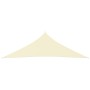 Cream Oxford fabric triangular sail awning 2.5x2.5x3.5 m by vidaXL, Umbrellas - Ref: Foro24-135224, Price: 20,96 €, Discount: %