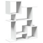 Librería divisora madera ingeniería blanca 92x29x112 cm by , Bookcases and shelves - Ref: Foro24-858120, Price: 65,82 €, Disc...