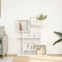 Librería divisora madera ingeniería blanca 92x29x112 cm by , Bookcases and shelves - Ref: Foro24-858120, Price: 62,79 €, Disc...