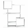 Librería divisora madera ingeniería blanca 92x29x112 cm by , Bookcases and shelves - Ref: Foro24-858120, Price: 65,82 €, Disc...