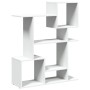 Librería divisora madera ingeniería blanca 92x29x112 cm by , Bookcases and shelves - Ref: Foro24-858120, Price: 65,82 €, Disc...