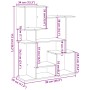 Librería divisora madera ingeniería blanca 92x29x112 cm by , Bookcases and shelves - Ref: Foro24-858120, Price: 65,82 €, Disc...