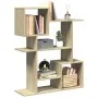 Bücherregal aus Eichenholz Sonoma 92x29x112 cm von , Bücherregale und Regale - Ref: Foro24-858122, Preis: 63,94 €, Rabatt: %