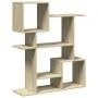 Bücherregal aus Eichenholz Sonoma 92x29x112 cm von , Bücherregale und Regale - Ref: Foro24-858122, Preis: 63,94 €, Rabatt: %