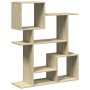 Librería divisor madera ingeniería roble Sonoma 92x29x112 cm by , Bookcases and shelves - Ref: Foro24-858122, Price: 64,92 €,...