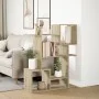 Bücherregal aus Eichenholz Sonoma 92x29x112 cm von , Bücherregale und Regale - Ref: Foro24-858122, Preis: 63,94 €, Rabatt: %